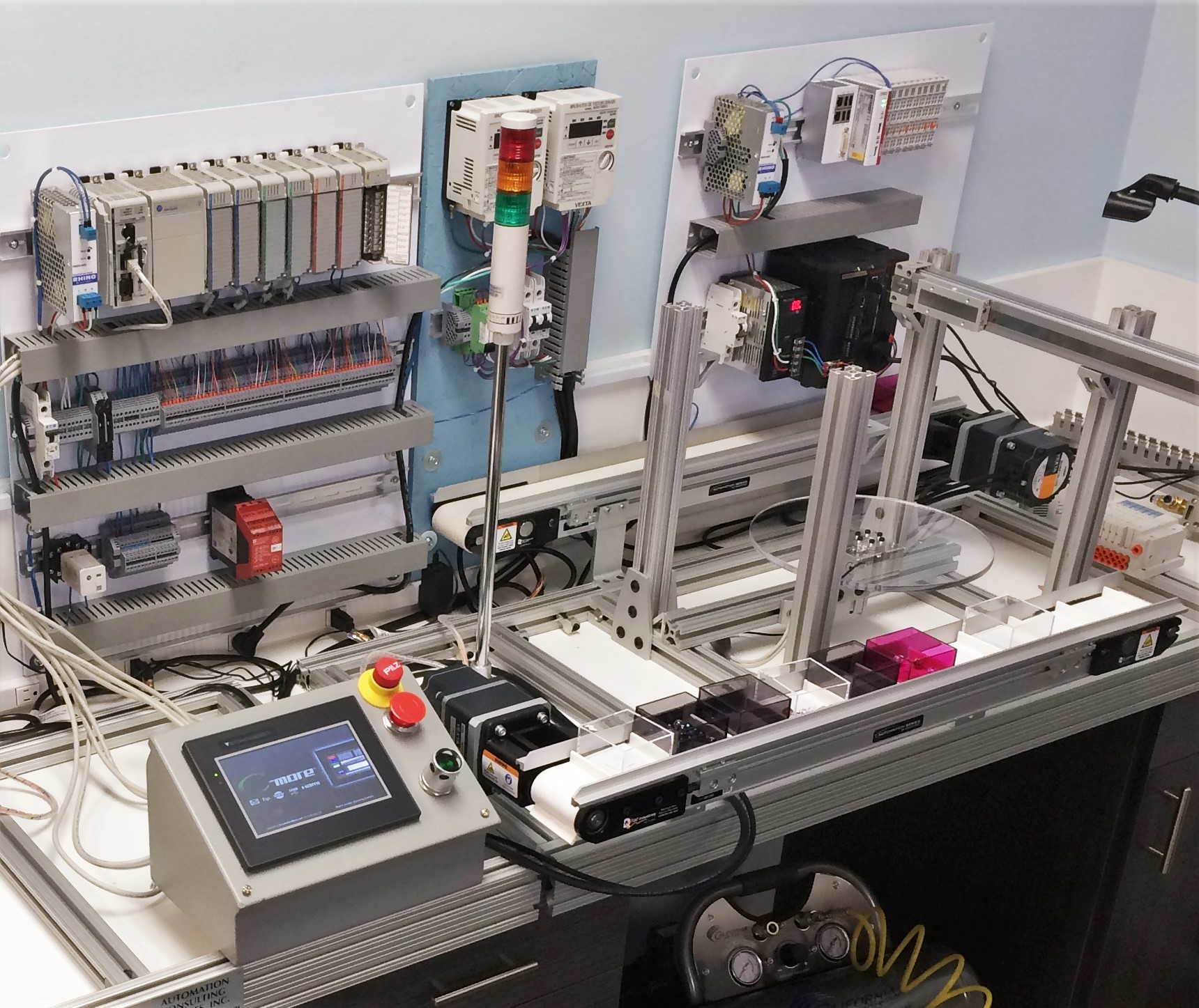 Controls Training with PLC training, HMI training, and more + customizable
