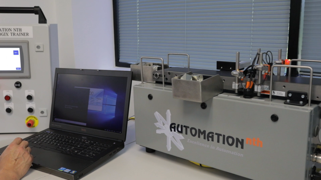 NTH University Automation Training conveyor