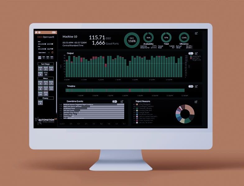 OEE Optimizer Dashboard